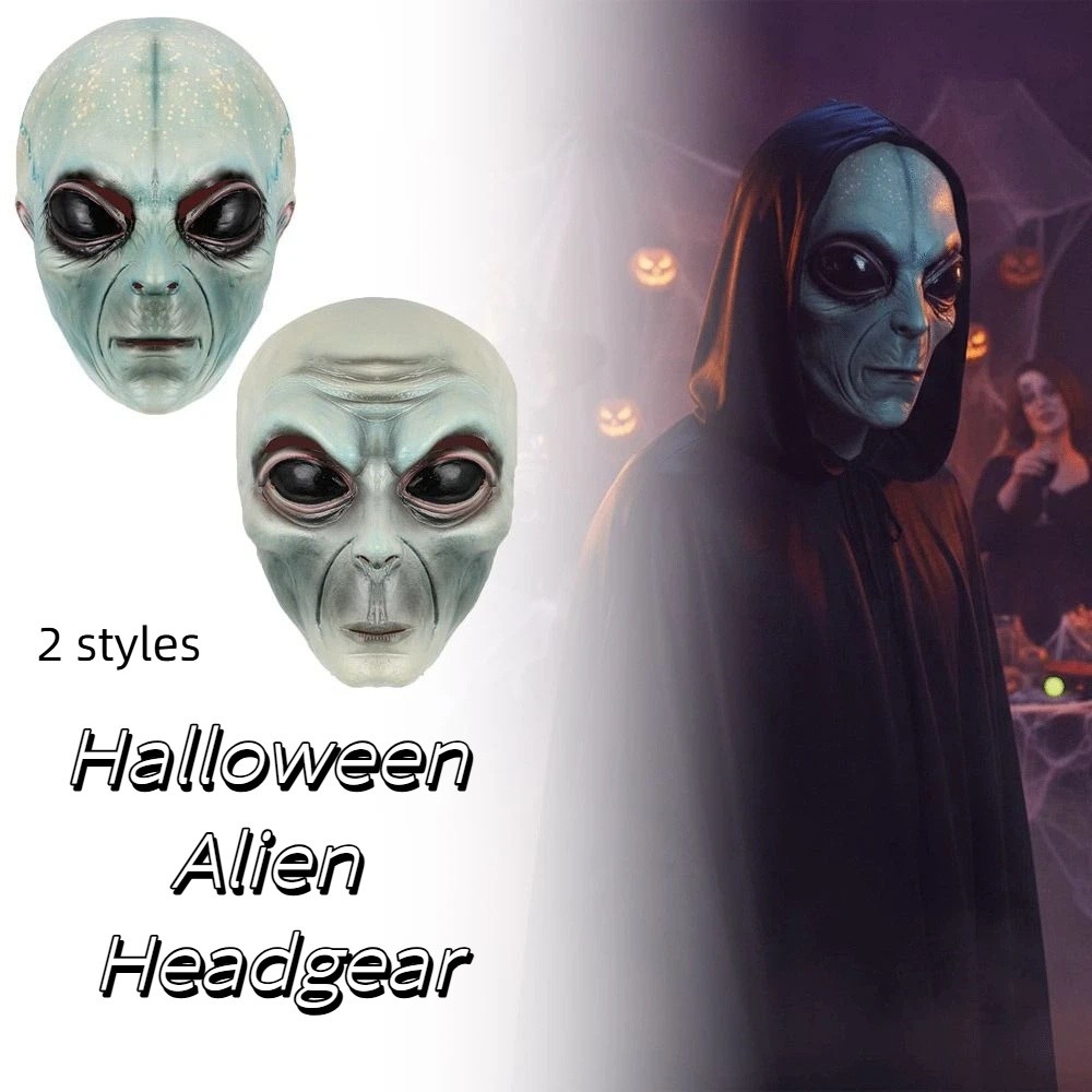Latex Material Alien Mask Gree - đánh giá và giá Latex Alien Mask Realistic