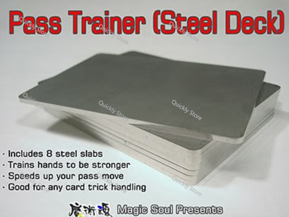 Sleight Trainer (Steel Deck) b - đánh giá và giá Magic Tricks