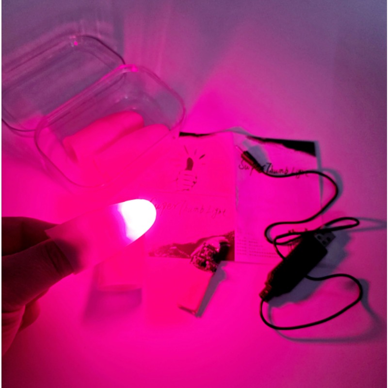 7 Color Light-Pair Set Chargin - đánh giá và giá Thumb Tip Magic Trick Set