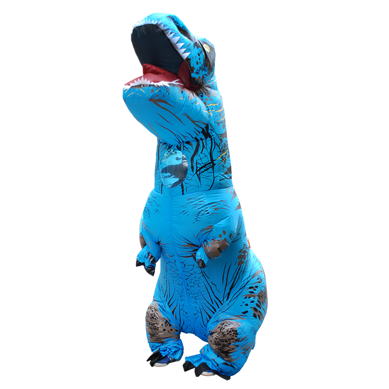 Halloween Funny Costume, Tyran - đánh giá và giá Inflatable Dinosaur Costume Adult