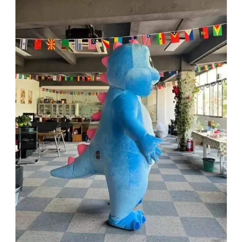 2m/2.6m Inflatable Blue Dragon - đánh giá và giá Inflatable Dinosaur Costume Adult
