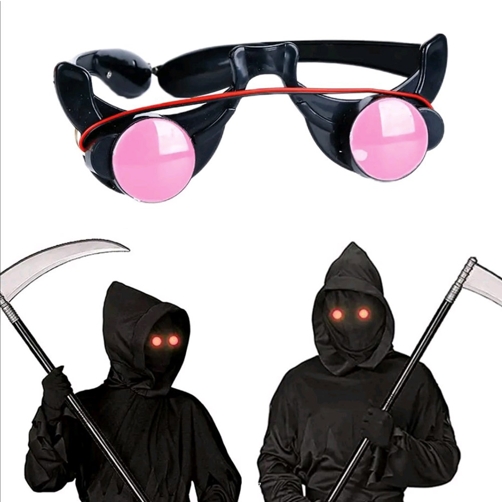 Halloween Horror Red Eye Glass - đánh giá và giá Glow In The Dark Party Glasses