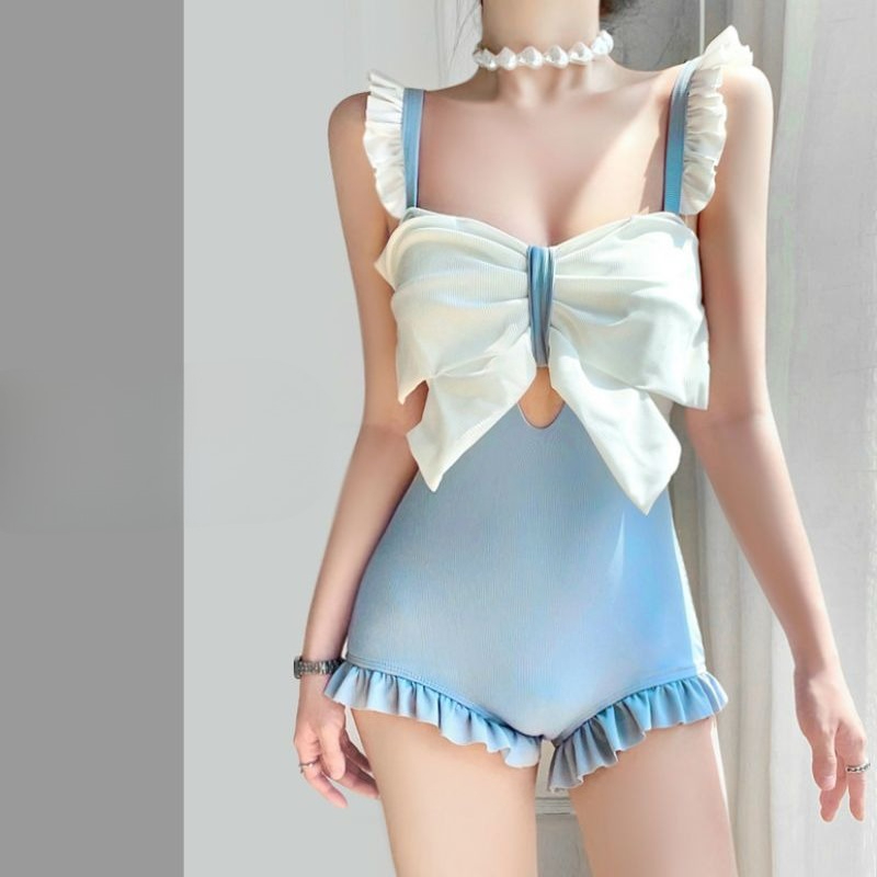 Cute Bowknot Detail Swimwear L - đánh giá và giá Costumes
