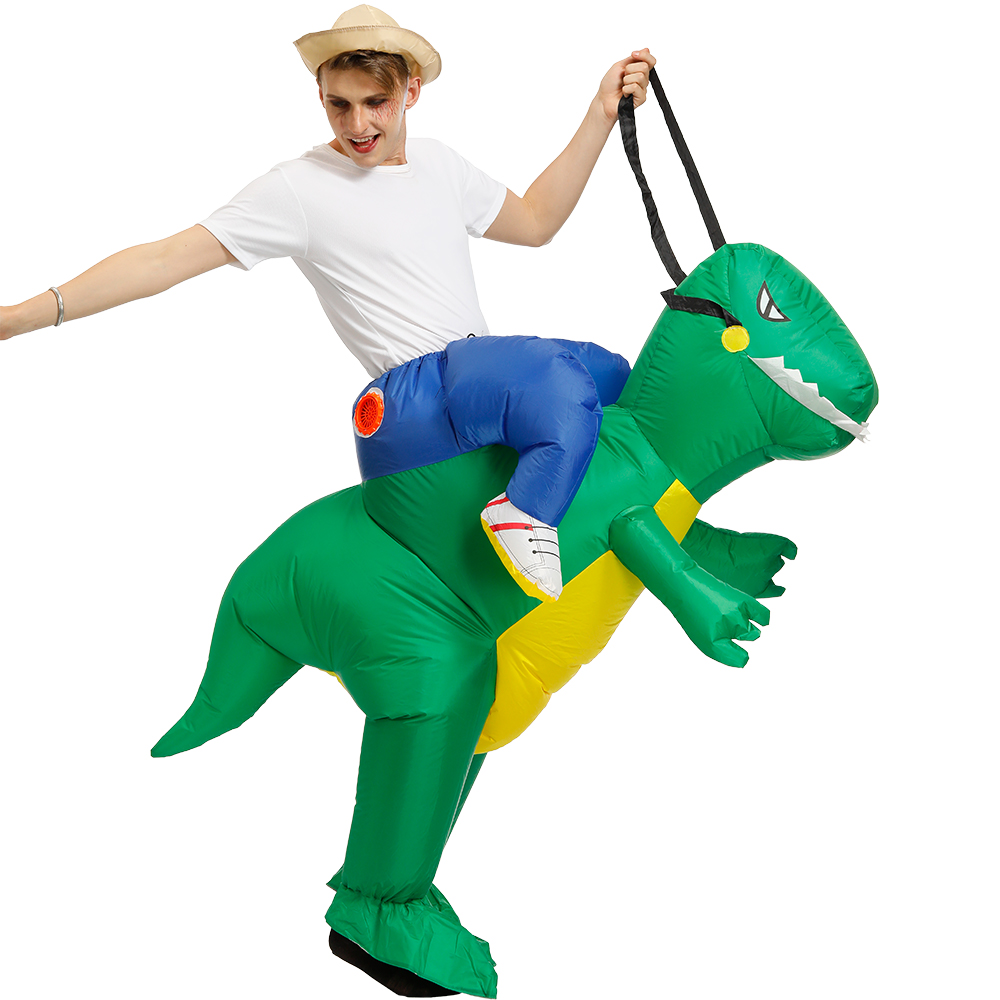 Halloween dinosaur inflatable  - đánh giá và giá Inflatable Dinosaur Costume Adult