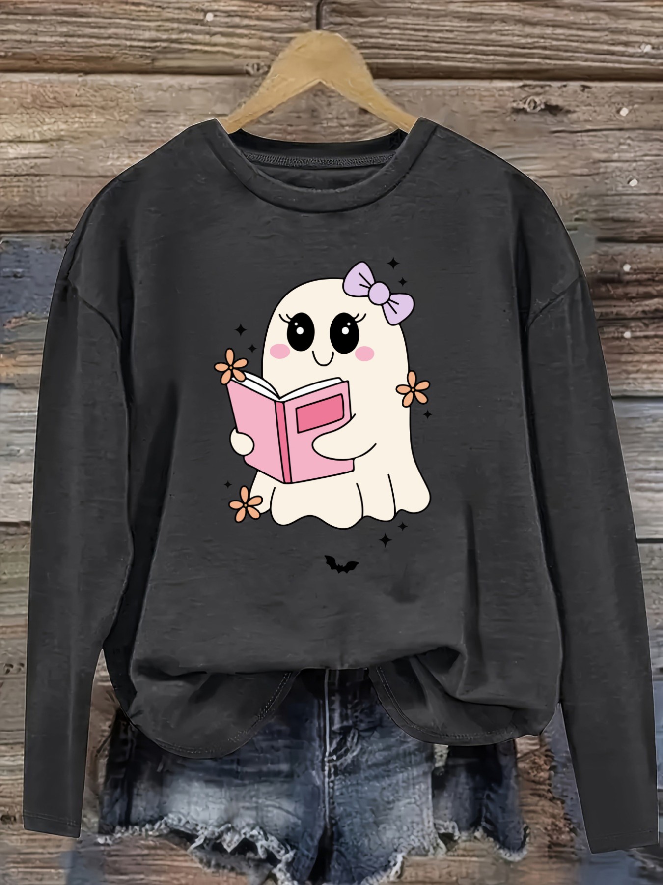 Women's Casual Long Sleeve Cre - đánh giá và giá Costumes