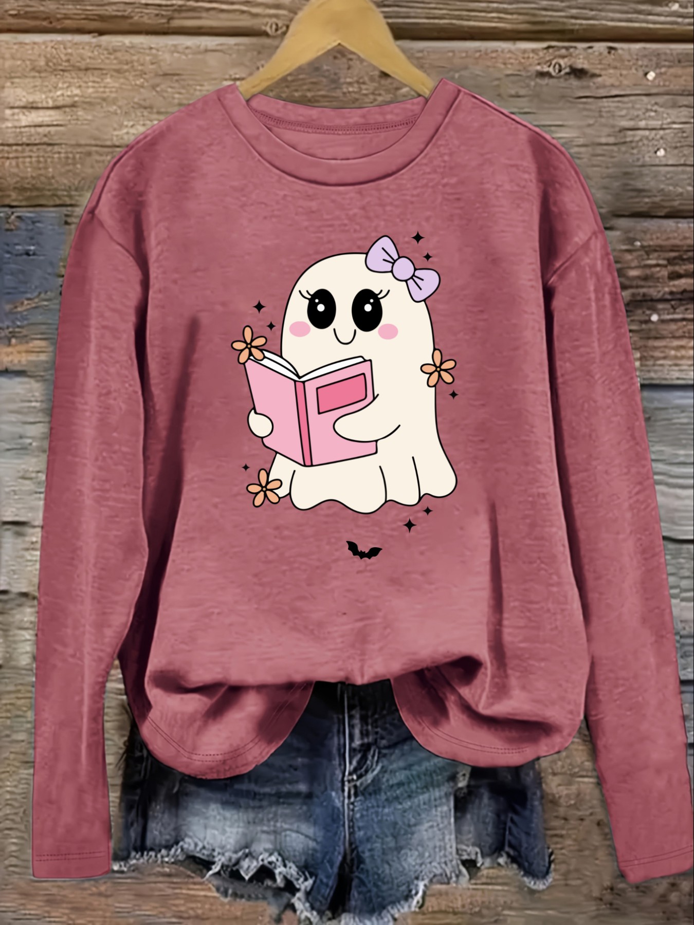 Women's Casual Long Sleeve Cre - đánh giá và giá Costumes