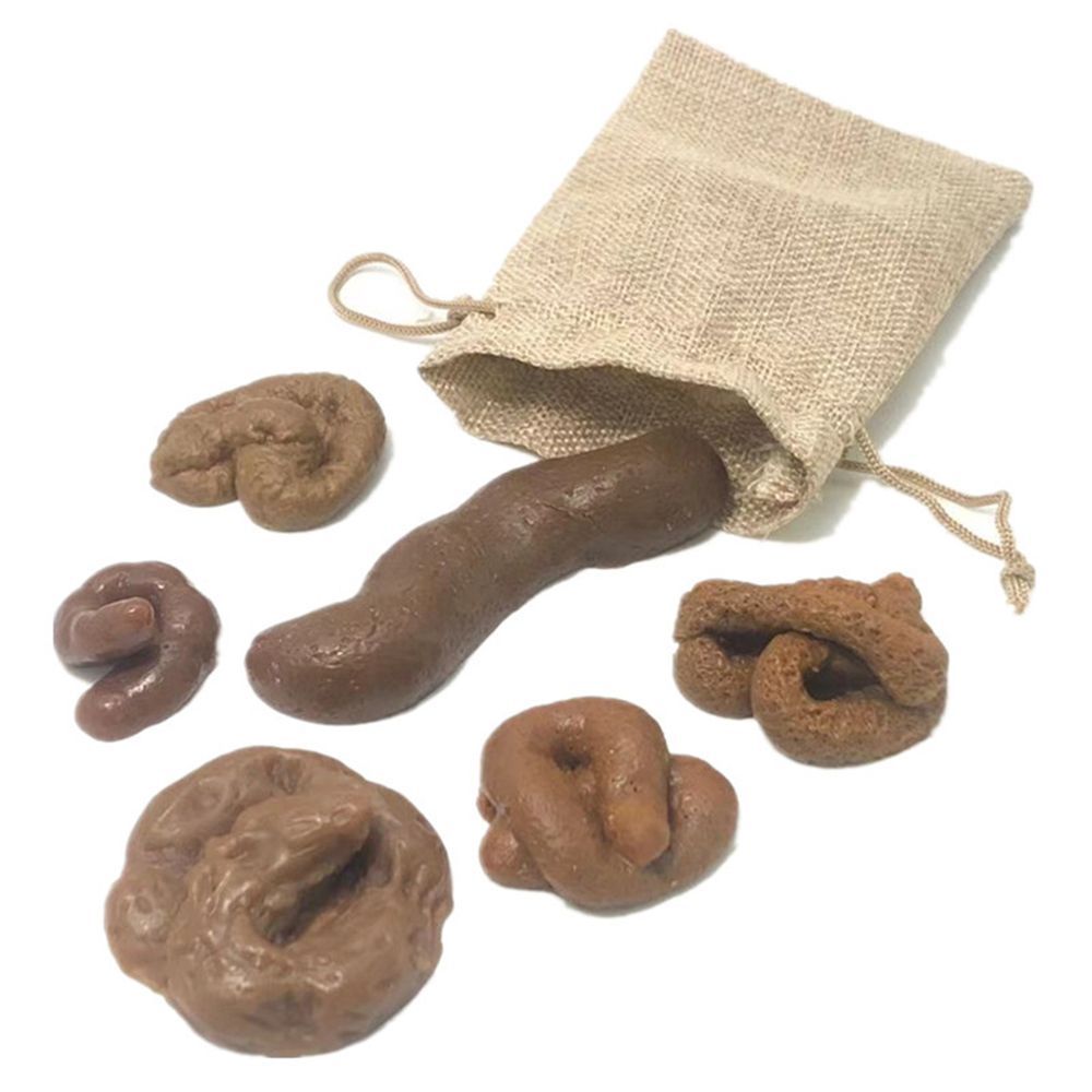 6Pcs Turd Tricky  Gadget Squis - đánh giá và giá Fake Poop Gag Gift