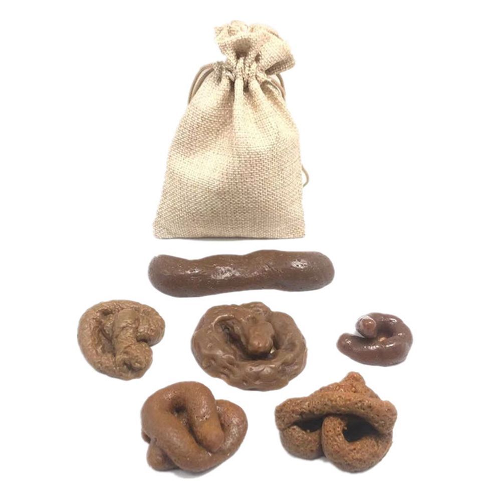 6Pcs Turd Tricky  Gadget Squis - đánh giá và giá Fake Poop Gag Gift