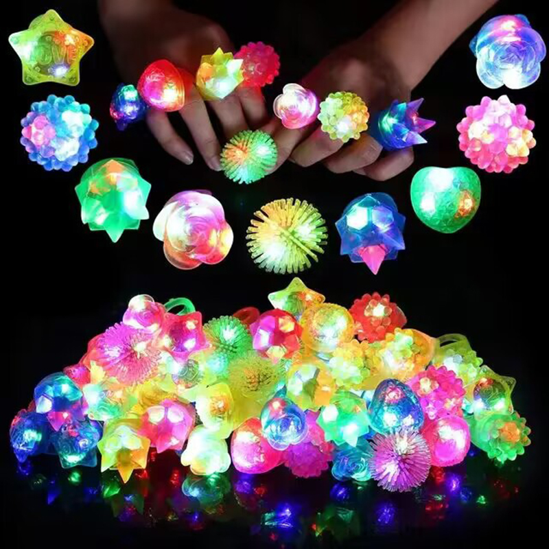 20/30/50pcs Glowing Rings LED  - đánh giá và giá Glow In The Dark Party Glasses