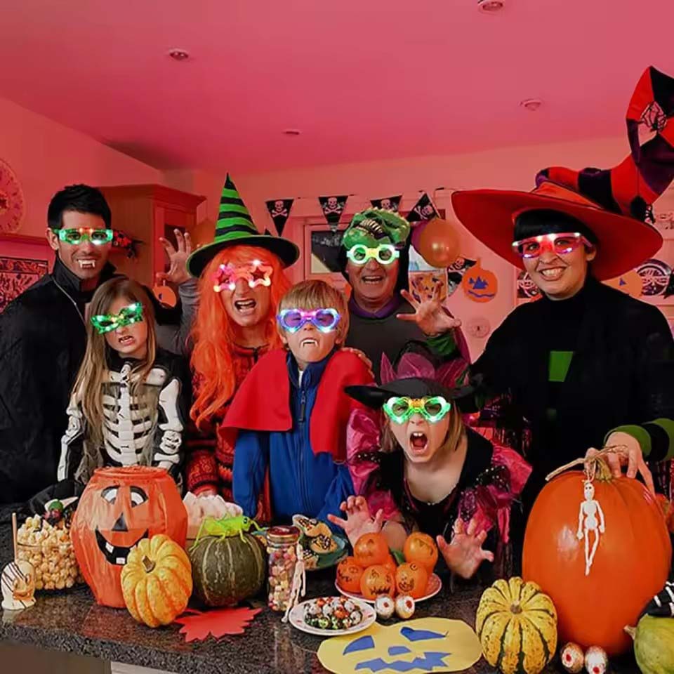10/20/30/40/50 Pcs LED Light U - đánh giá và giá Glow In The Dark Party Glasses