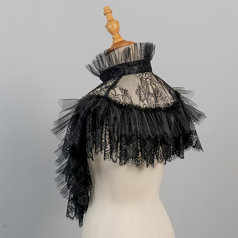 Gothic Style Lace Tulle False  - đánh giá và giá Costumes