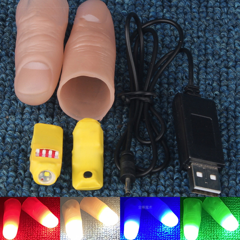 Professional Light-Pair Set (R - đánh giá và giá Thumb Tip Magic Trick Set