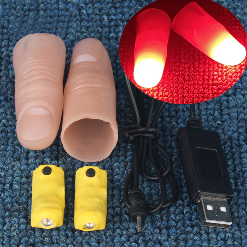 Professional Light-Pair Set (R - đánh giá và giá Thumb Tip Magic Trick Set