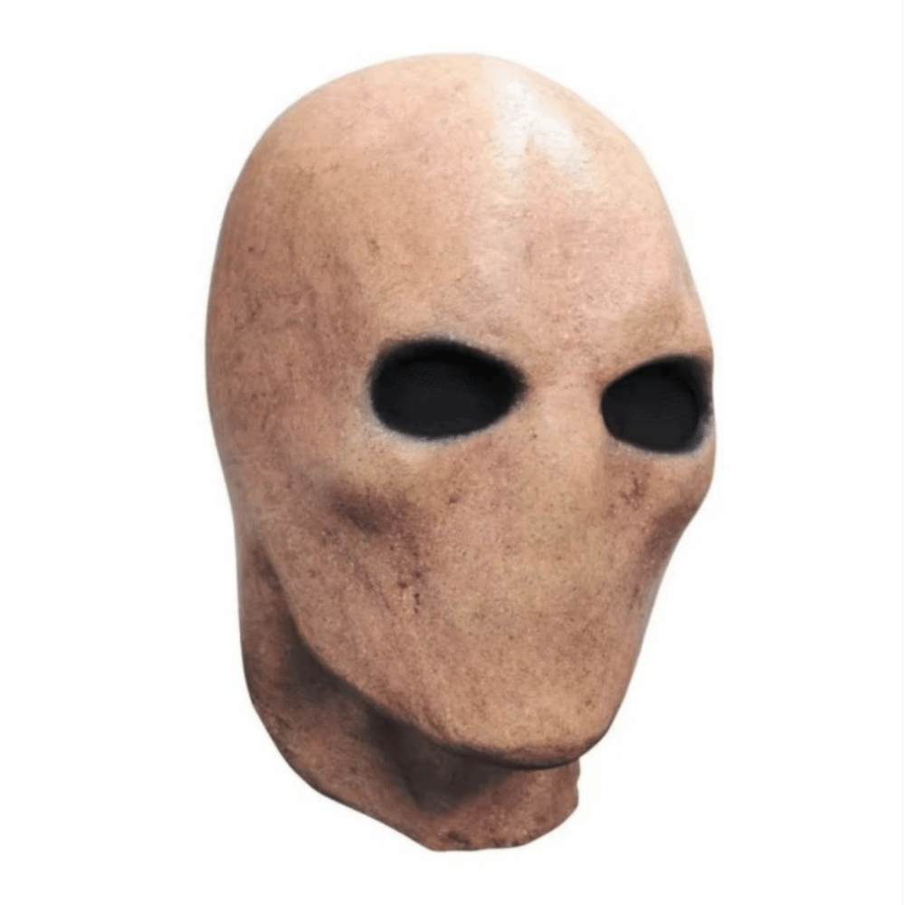Faceless Man Halloween Slender - đánh giá và giá Latex Alien Mask Realistic