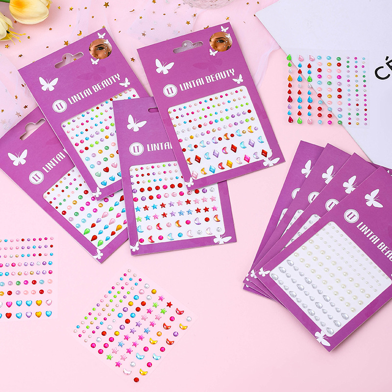 Hot Selling Face Gems Stickers - đánh giá và giá Party Supplies