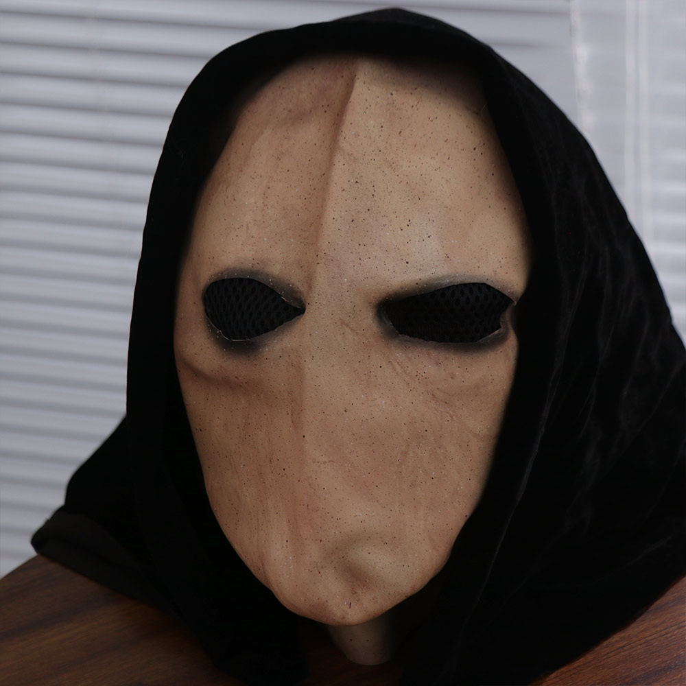 Faceless Man Halloween Slender - đánh giá và giá Latex Alien Mask Realistic