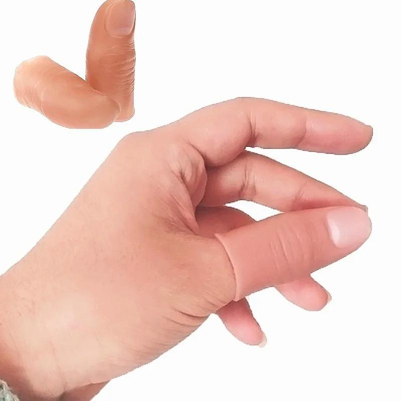 5Pcs/Set Fakes Soft Thumb Tip  - đánh giá và giá Thumb Tip Magic Trick Set