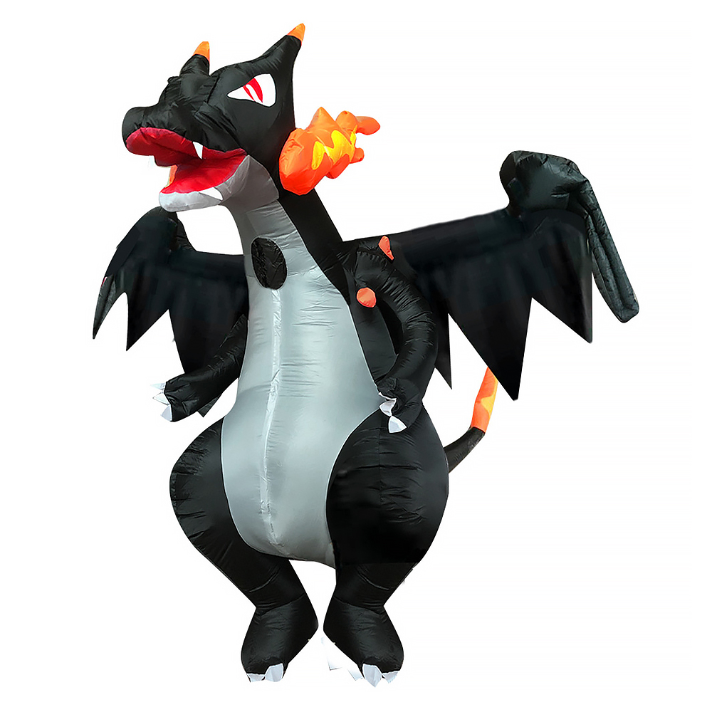Adult Inflatable Black A fire- - đánh giá và giá Inflatable Dinosaur Costume Adult