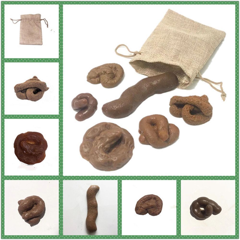 6Pcs Joke Tricky  Gadget Squis - đánh giá và giá Fake Poop Gag Gift