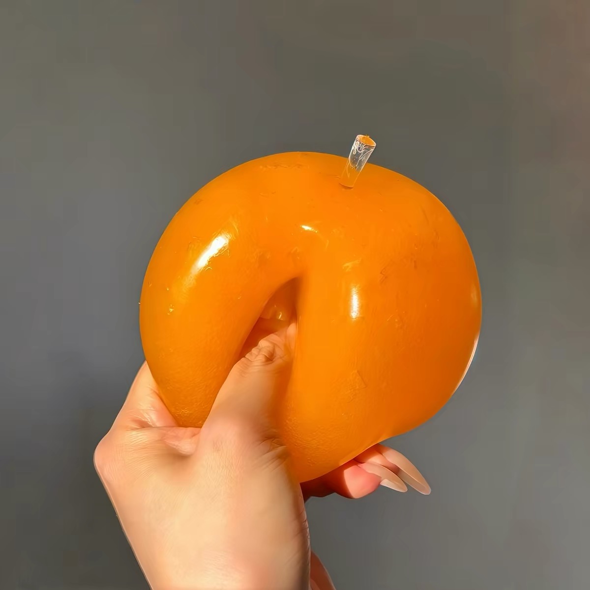 Handmade orange Slushy Squishy - đánh giá và giá Novelty Gifts