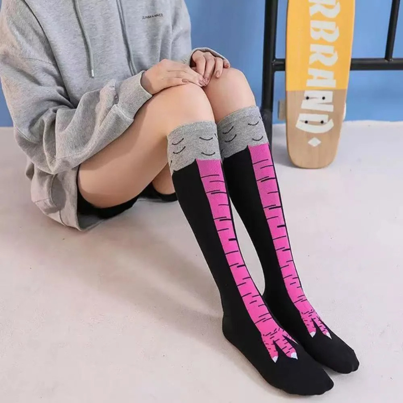 Chicken Paws Feet Long Socks W - đánh giá và giá Funny Chicken Leg Socks