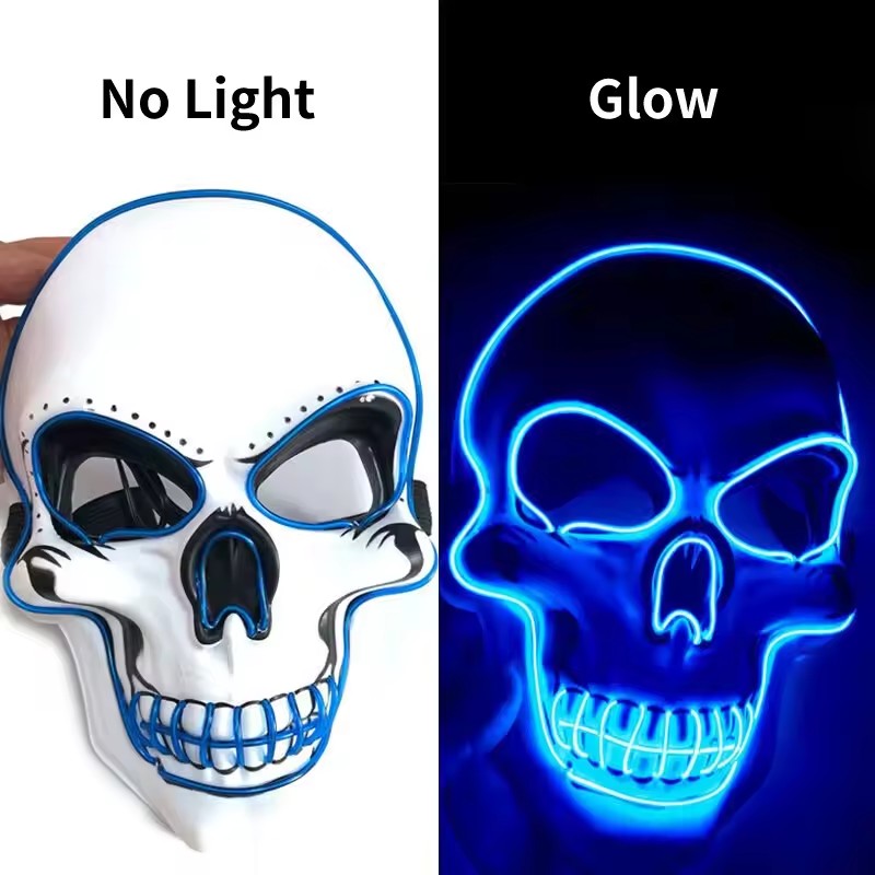Neon Mask Led Light Up Party M - đánh giá và giá Led Purge Mask Halloween