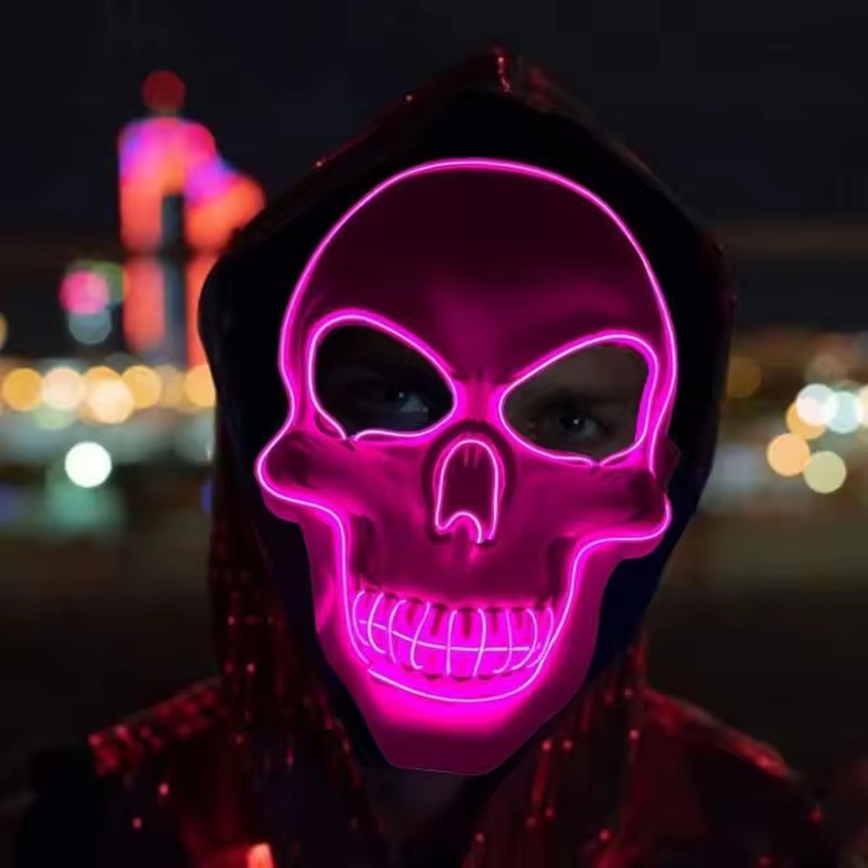 Neon Mask Led Light Up Party M - đánh giá và giá Led Purge Mask Halloween