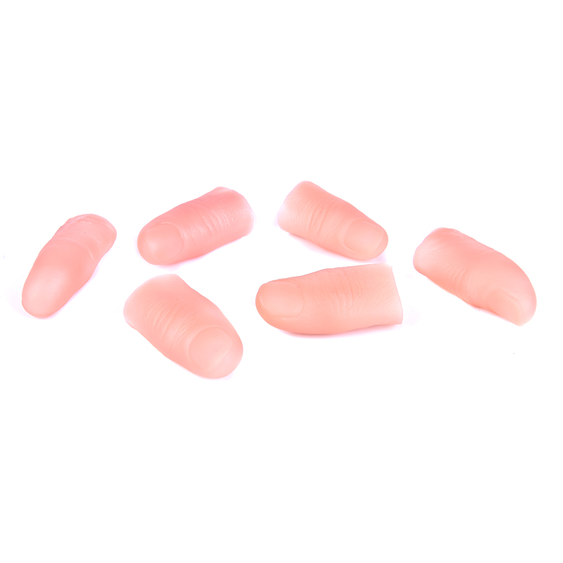 Latest3Pcs/set Fake Soft Thumb - đánh giá và giá Thumb Tip Magic Trick Set