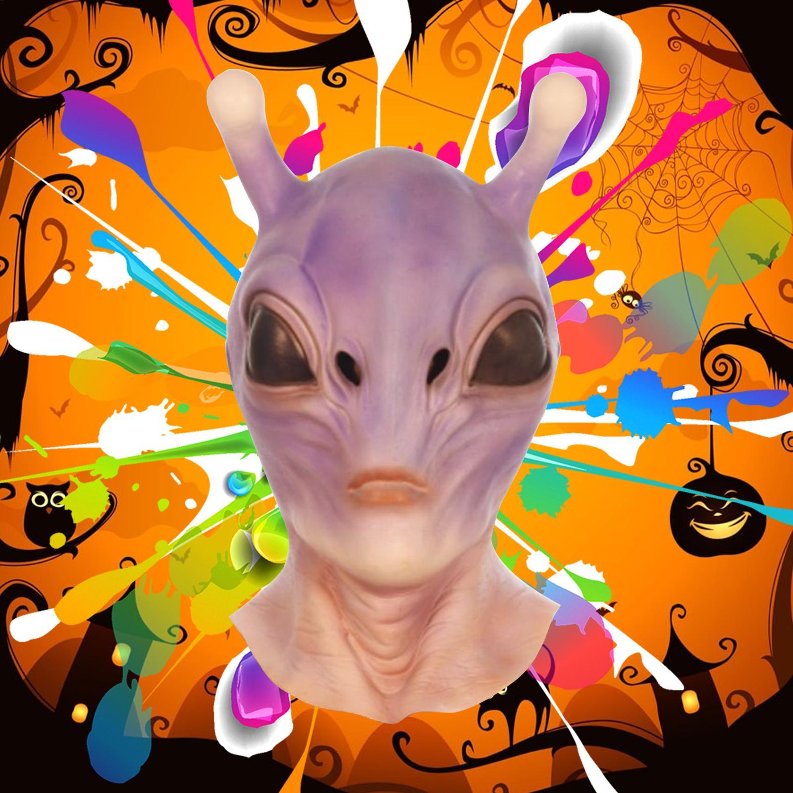 Full Head Realistic Halloween  - đánh giá và giá Latex Alien Mask Realistic